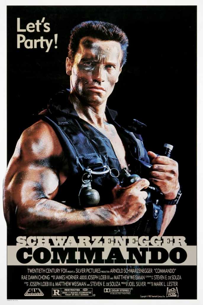 movies like John Wick- Commando (1985)
