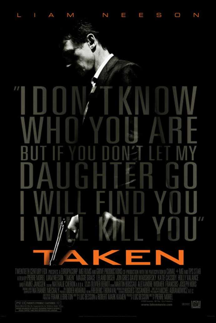 mystery movies like John Wick-Taken (2008)
