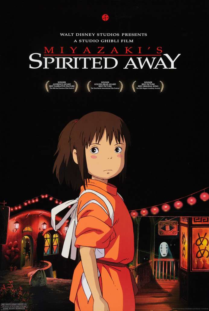 Best Movies to Watch on Shrooms Spirited Away (2001)