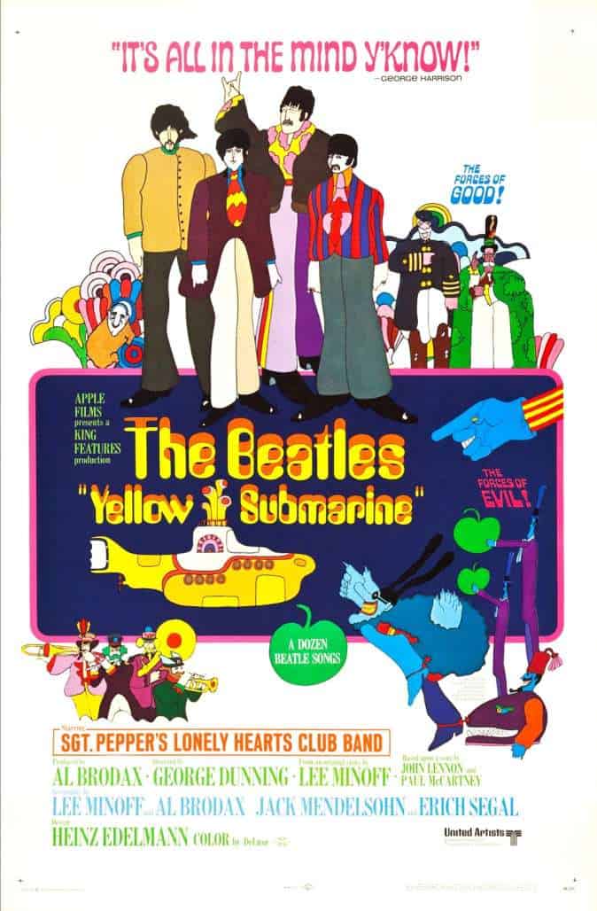 Best Movies to Watch on Shrooms Yellow Submarine (1968)