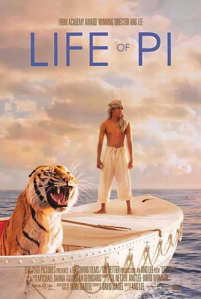 Best Ocean Movies Life of Pi (2012)