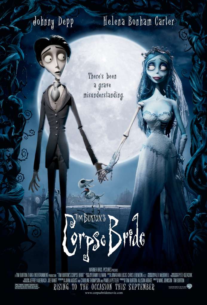 Coraline similar movie Corpse Bride (2005)