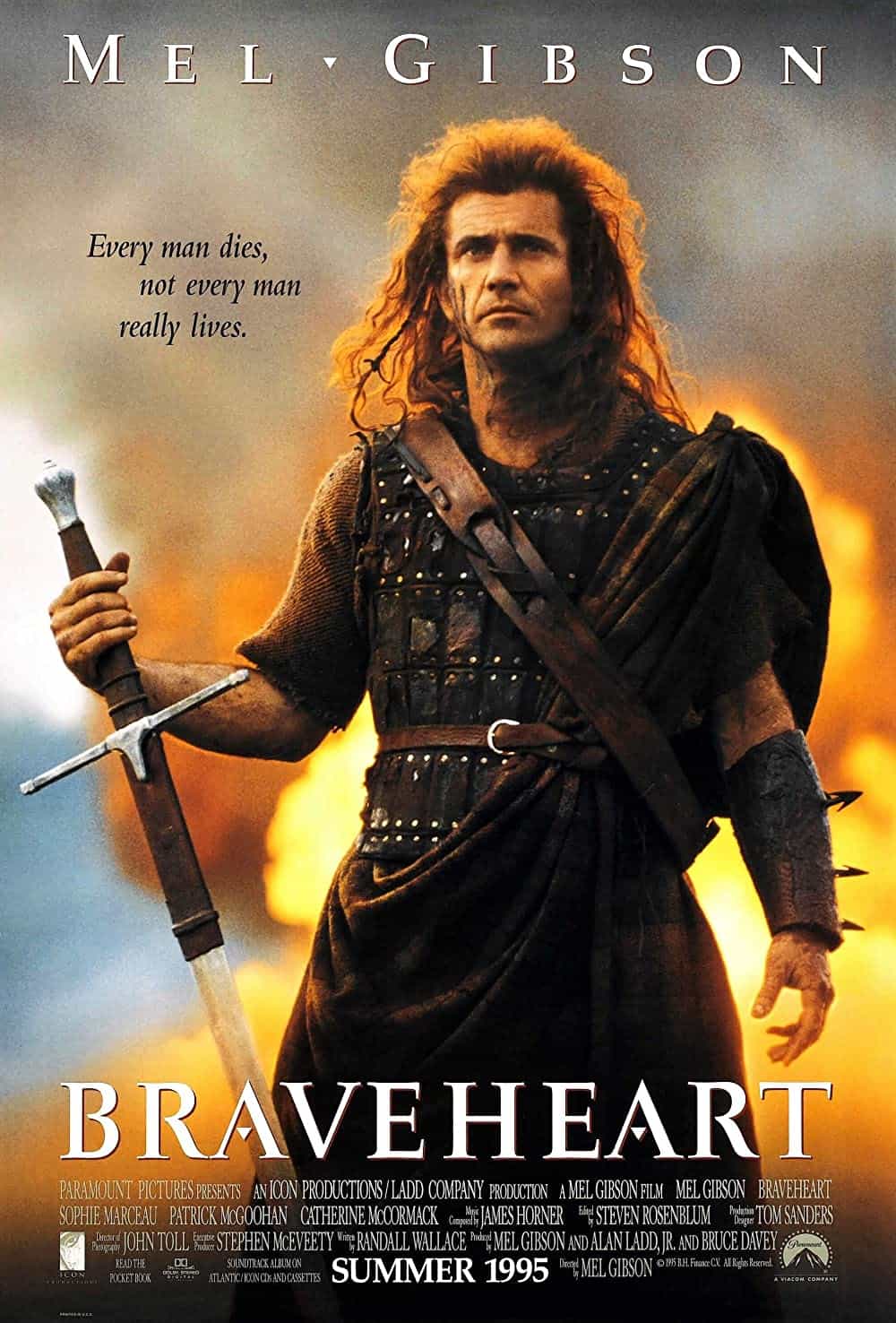 Gladiator like movie Braveheart (1995)