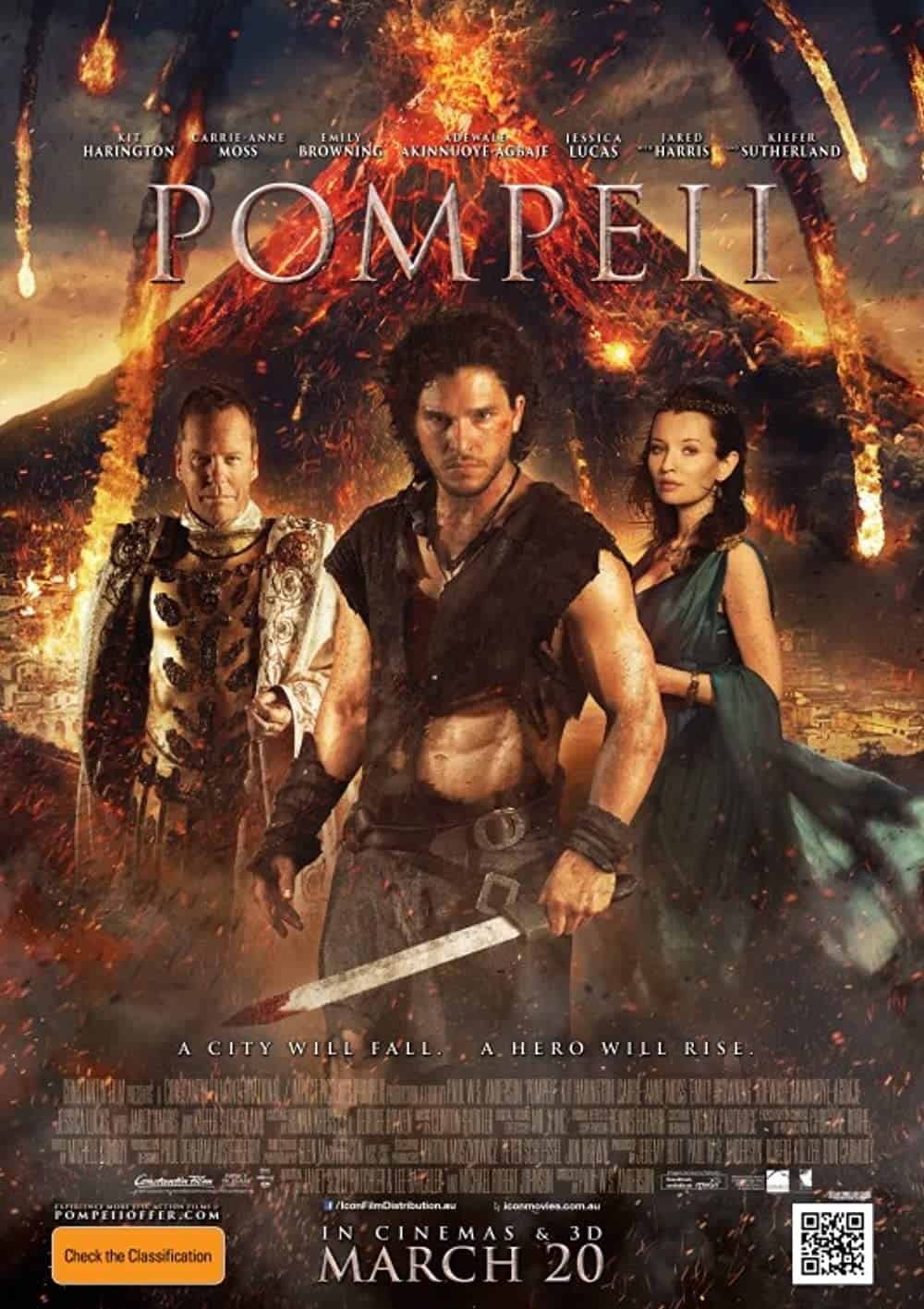 Gladiator similar movie Pompeii (2014)