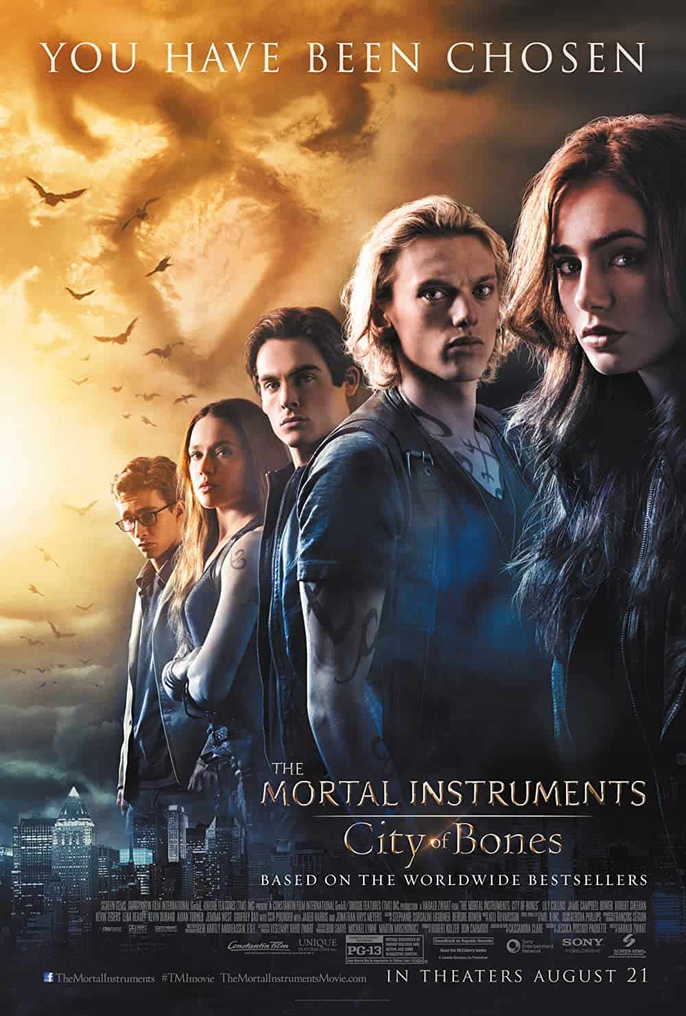 Harry Potter similar movies The Mortal Instruments City of Bones (2013)