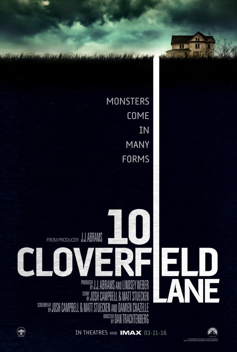 A Quiet Place like movie 10 Cloverfield Lane (2016)