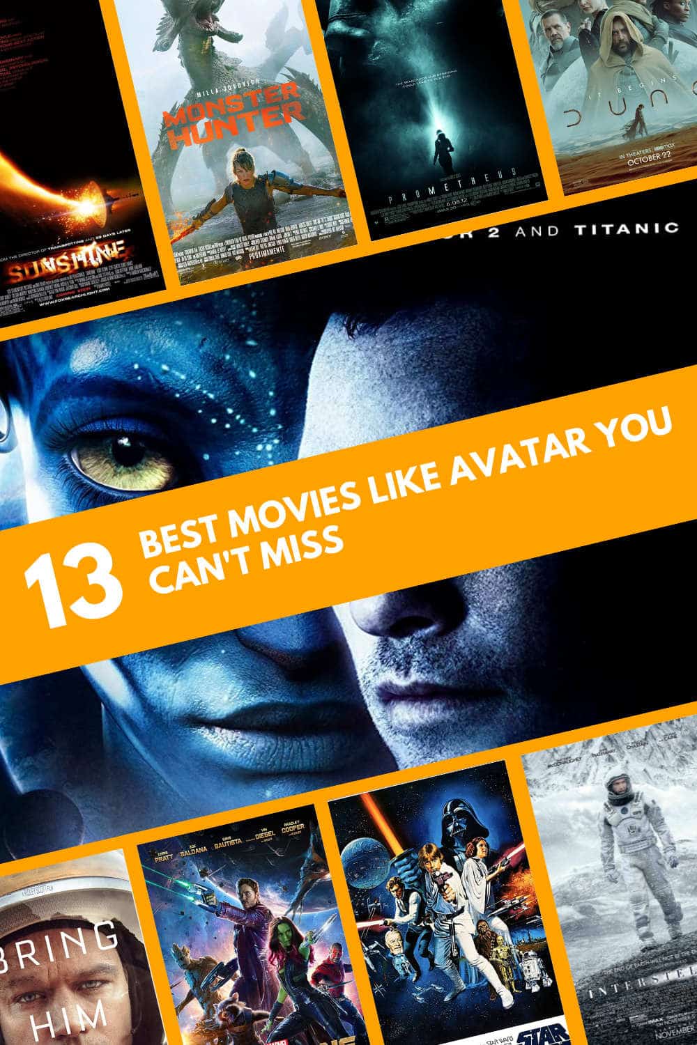 Movie Like Avatar You Can't Miss