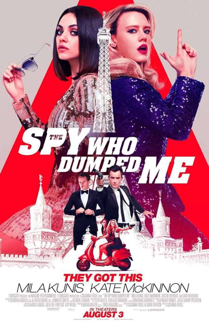 Red Notice like movie The Spy Who Dumped Me (2018)