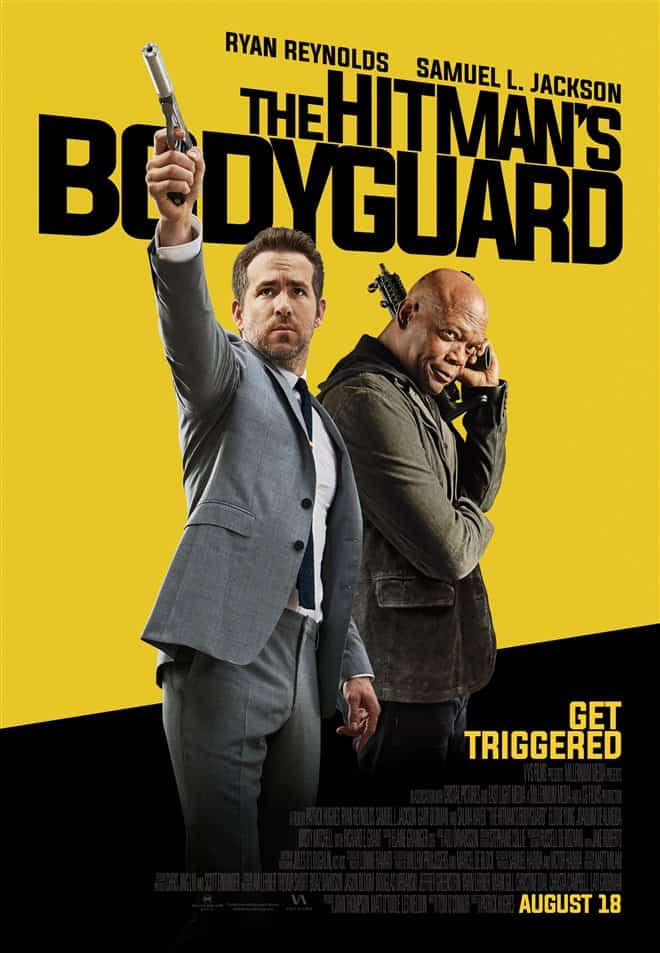 Red Notice like movies The Hitman’s Bodyguard (2017)