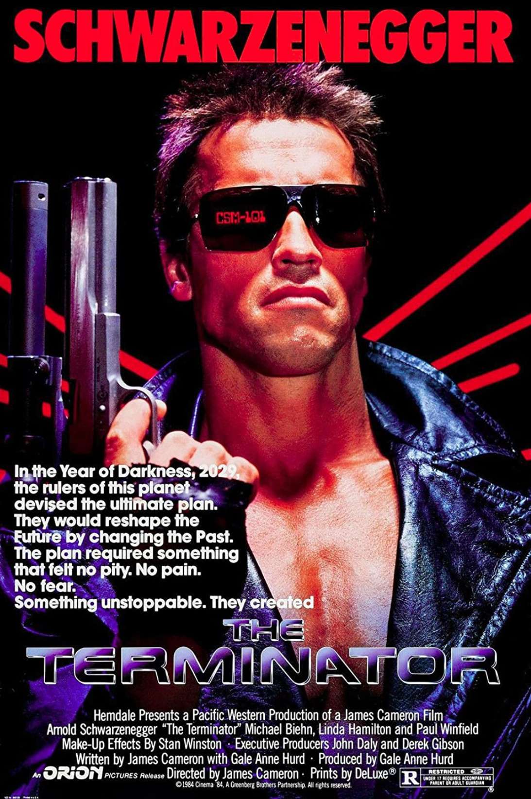 The Matrix similar movies The Terminator (1984)