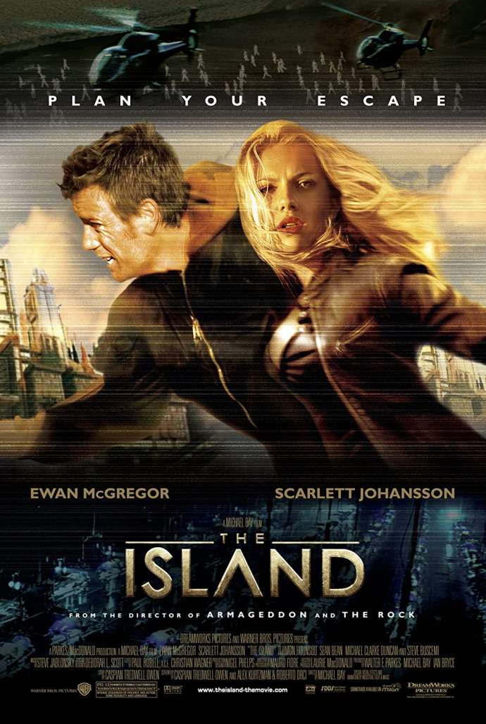 The Maze Runner similar movies The Island (2005)