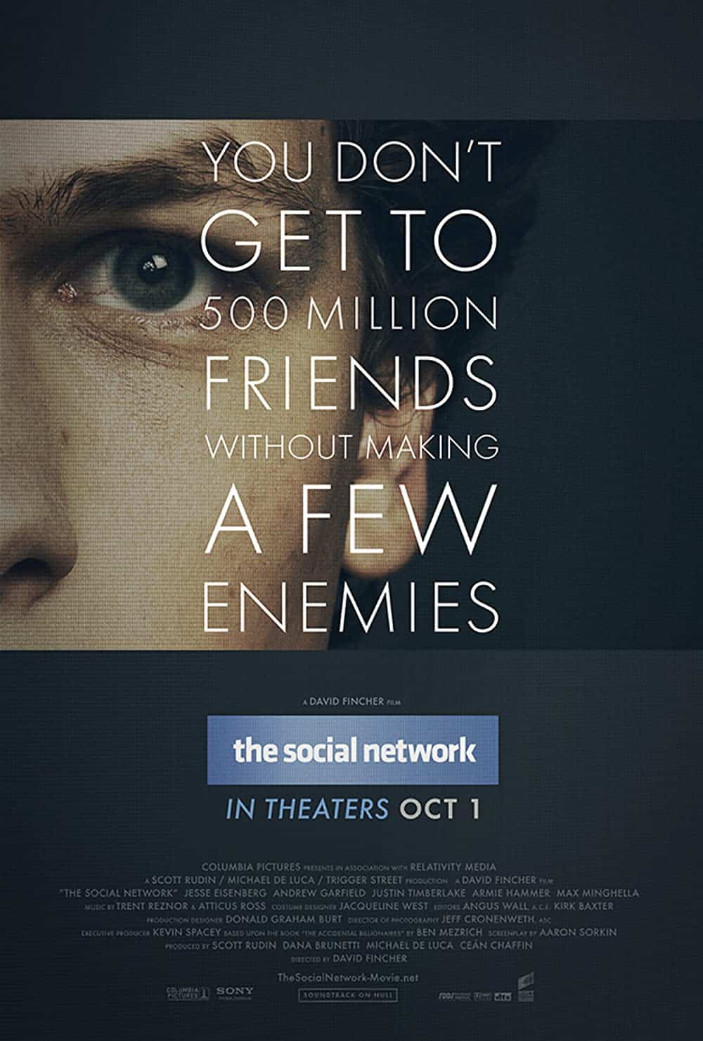 best movie like Good Will Hunting The Social Network (2010)