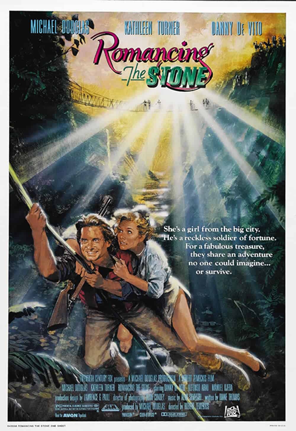 best movie like National Treasure Romancing the Stone (1984)