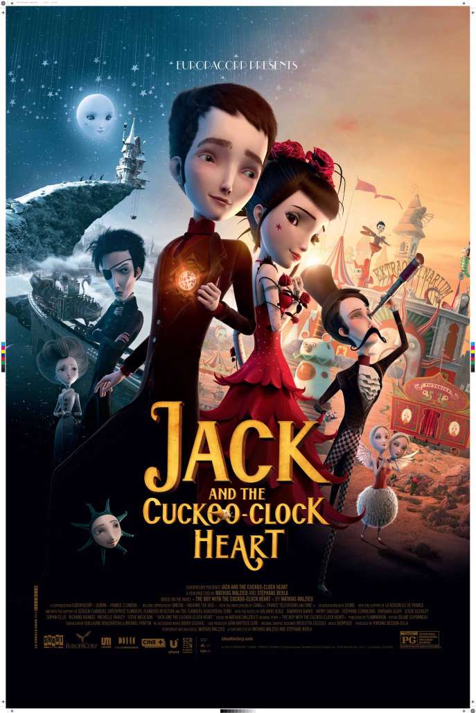 film like Coraline Jack And The Cuckoo-Clock Heart (2013)