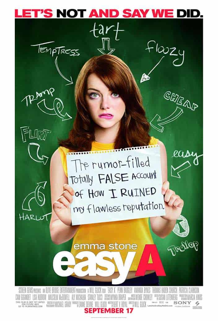 list of American Pie movies in order Easy A (2010)