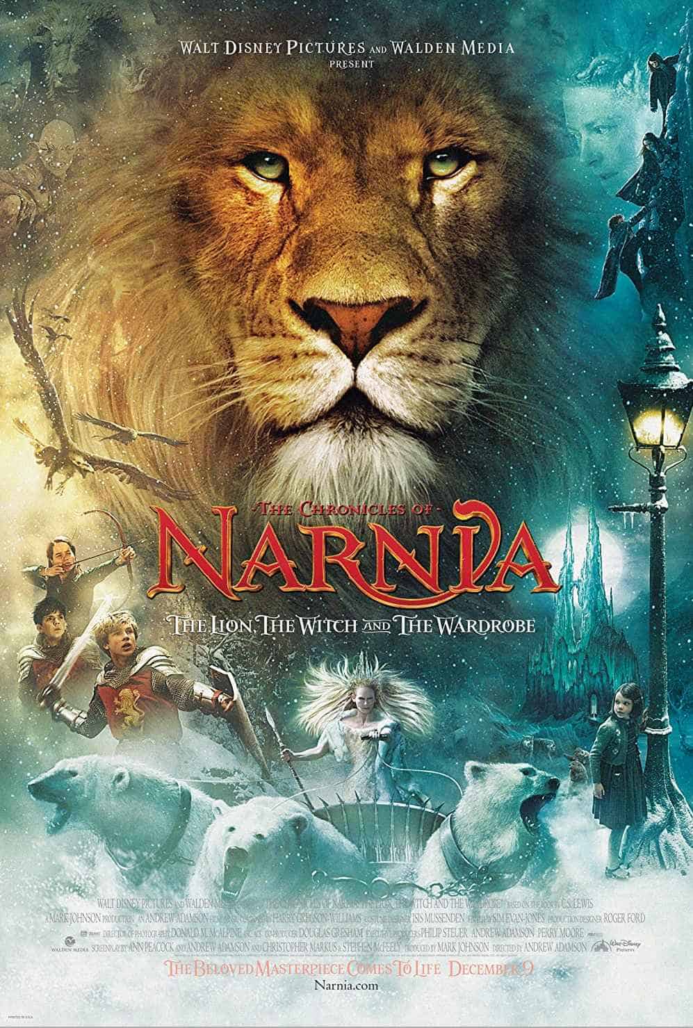 list of Harry Potter movies in order The Chronicles of Narnia The Lion, the Witch and the Wardrobe