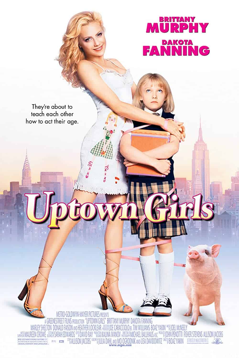 list of Legally Blonde movies in order Uptown Girls (2003)