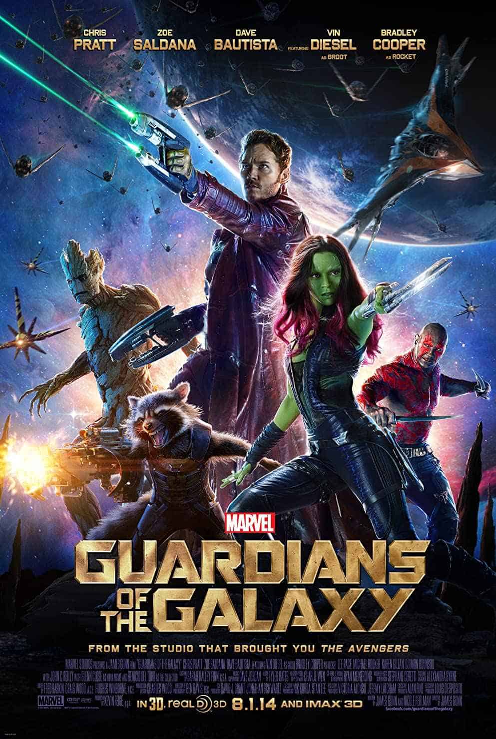 movie like Avatar Guardians Of The Galaxy (2014)