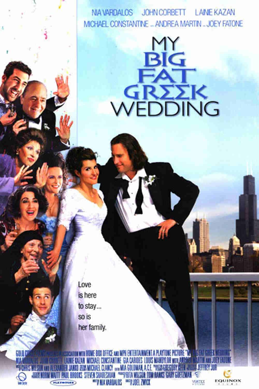 movie like Crazy Rich Asians My Big Fat Greek Wedding (2002)
