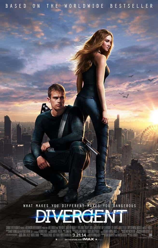 movie like The Maze Runner Divergent (2014)