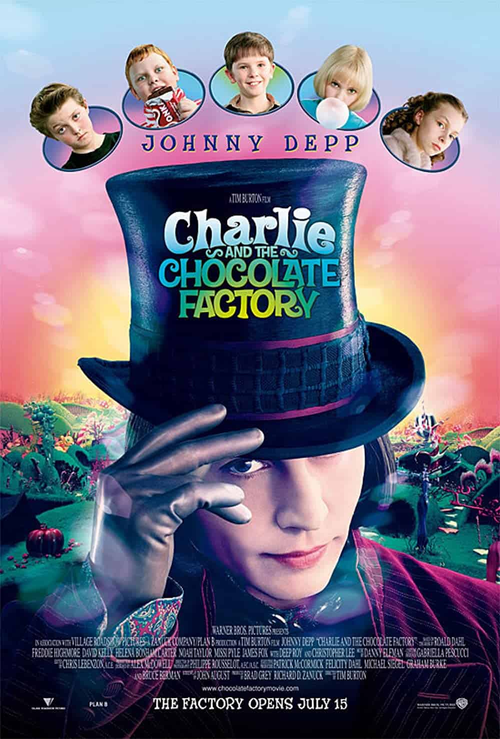 new movie like Harry Potter Charlie and the Chocolate Factory (2005)