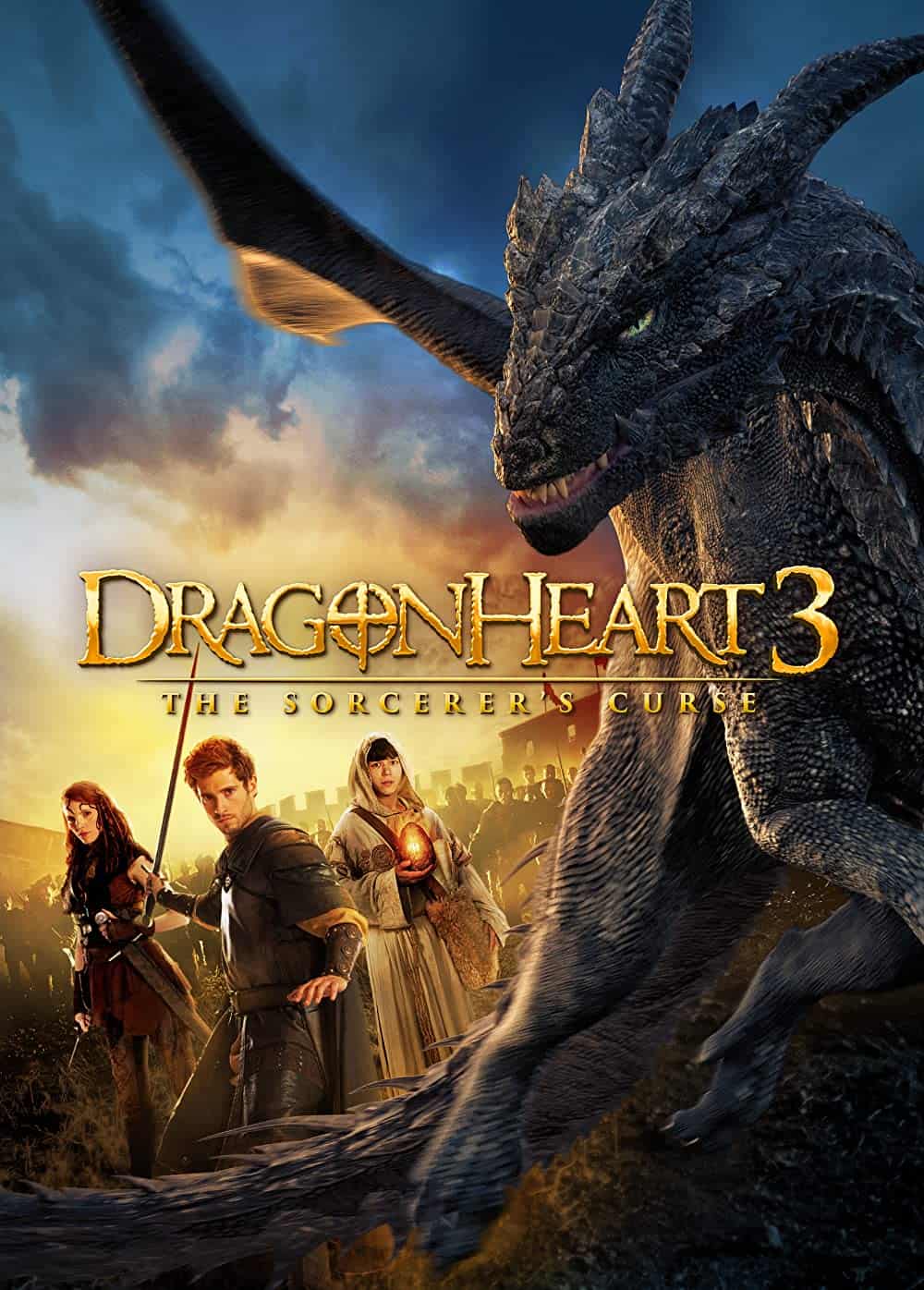 new movie like Lord of The Rings Dragonheart 3 The Sorcerer's Curse (2015)