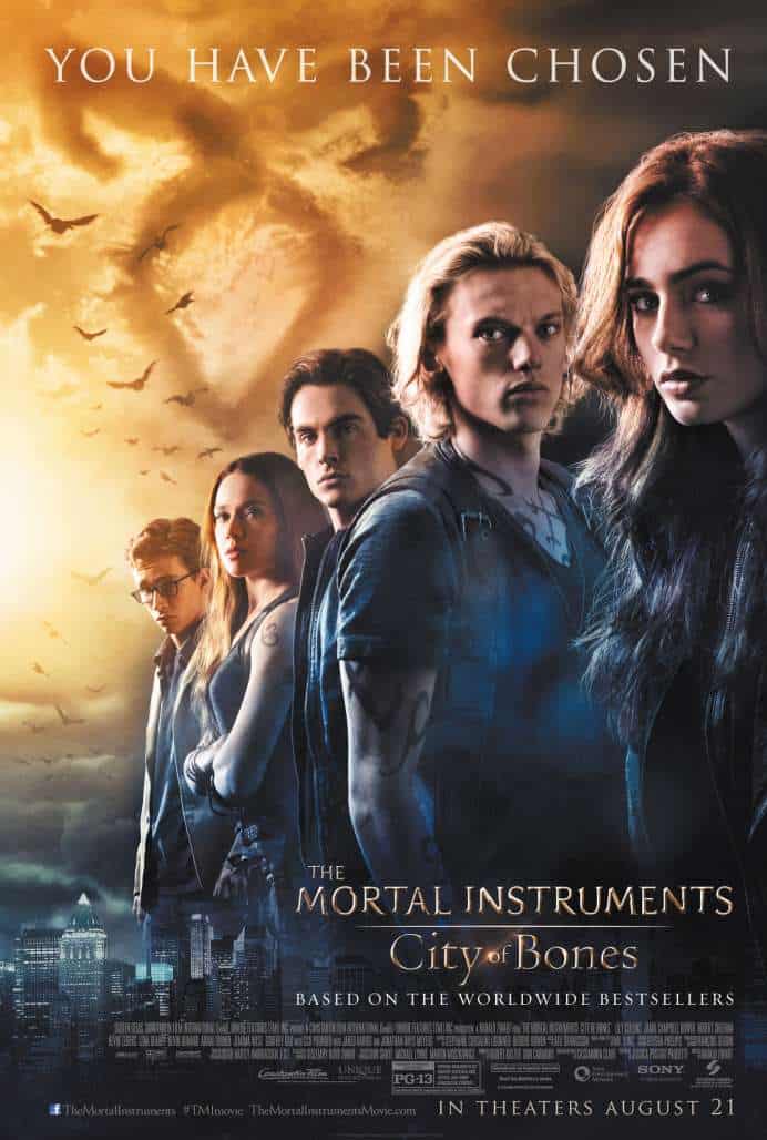 new movies like Divergent The Mortal Instruments City of Bones (2013)