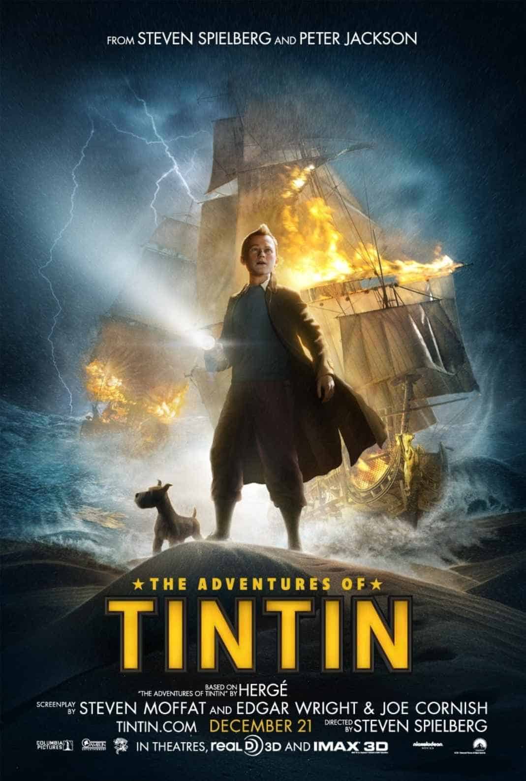 new movies like National Treasure he Adventures of Tintin (2011)
