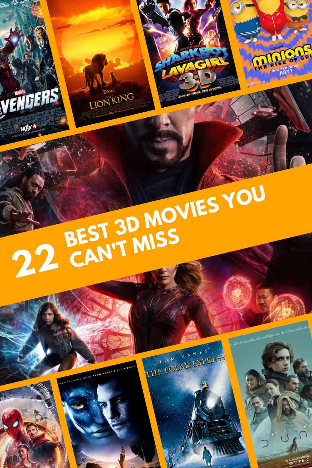 3D Movies You Can't Miss