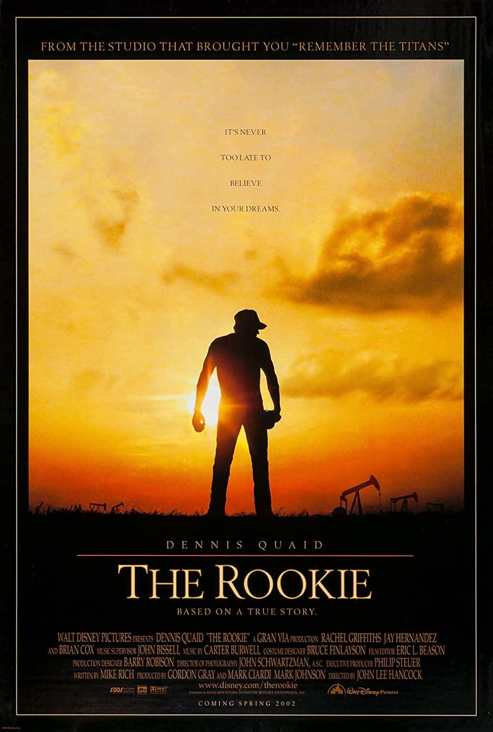 Best Baseball Movies That You Must Watch The Rookie (2002)