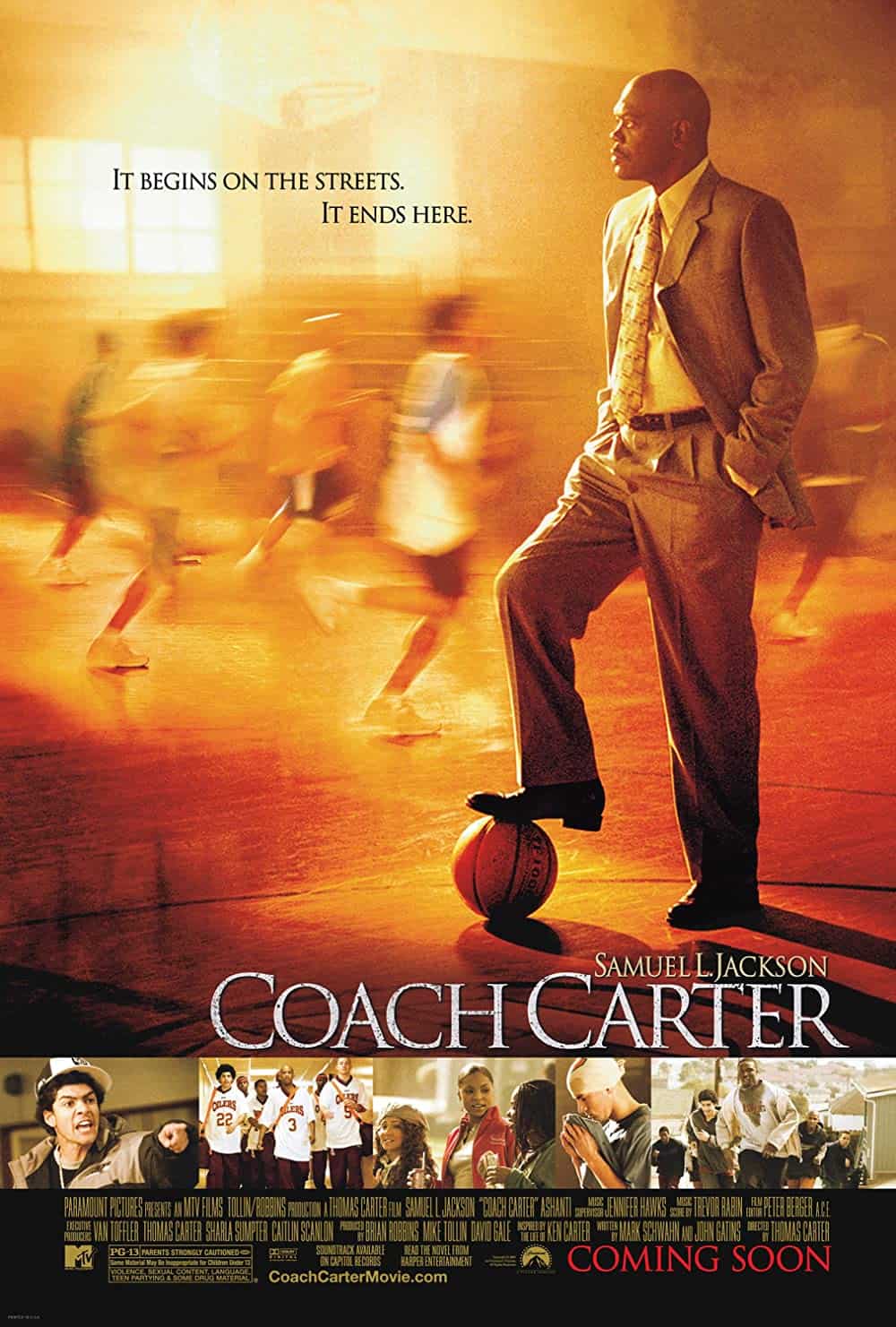 Best Basketball Movies Coach Carter (2005)