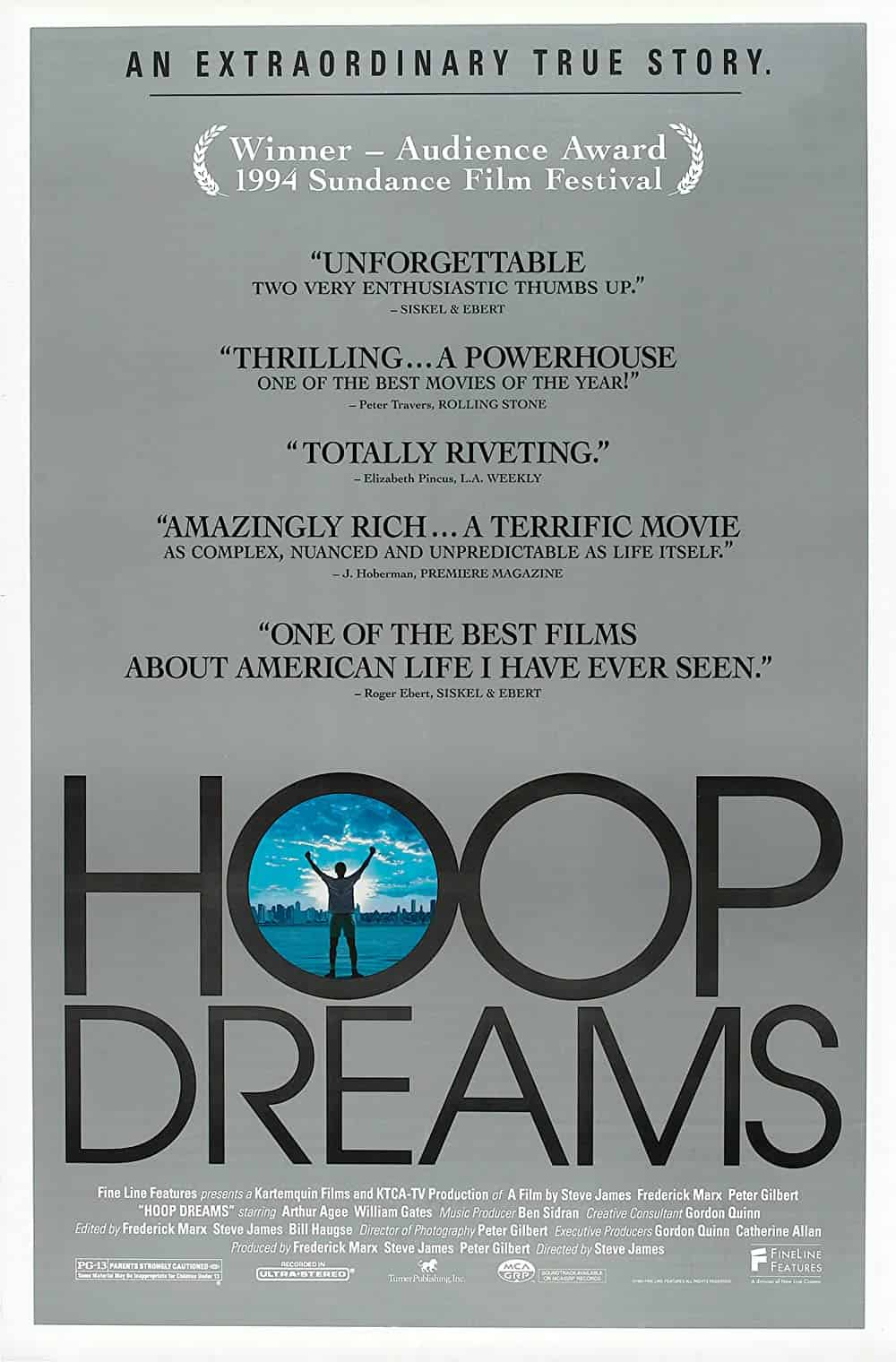 Best Basketball Movies Hoop Dreams (1994)