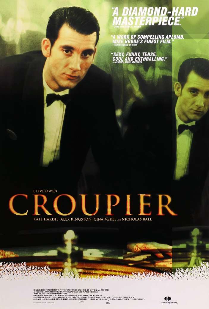 Best Gambling Movies Croupier (1998)