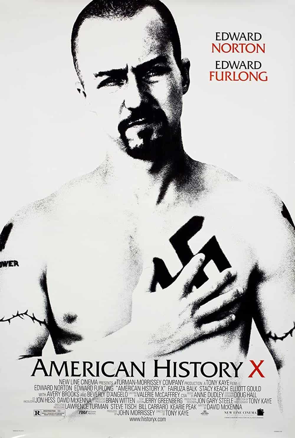 Best Prison Movies You Can't Miss American History X (1998)
