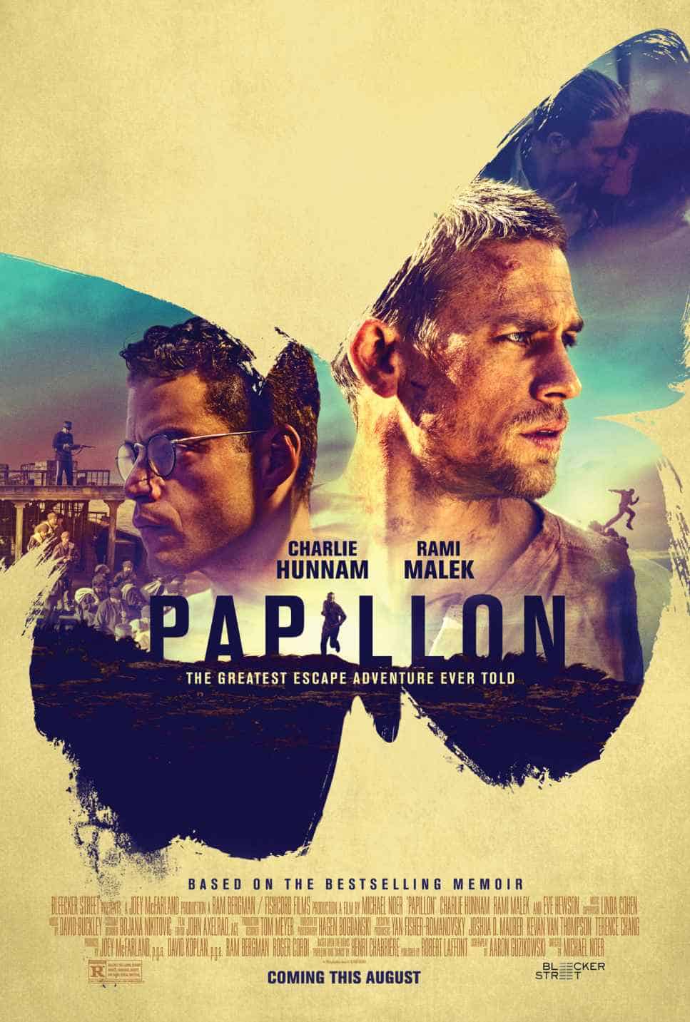 Best Prison Movies You Can't Miss Papillon (2017)