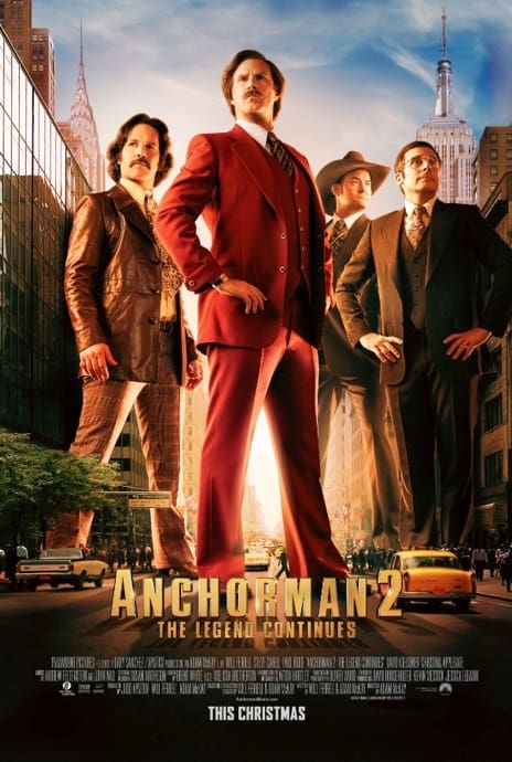Best Will Ferrell Movies Anchorman 2 The Legend Continues (2013)