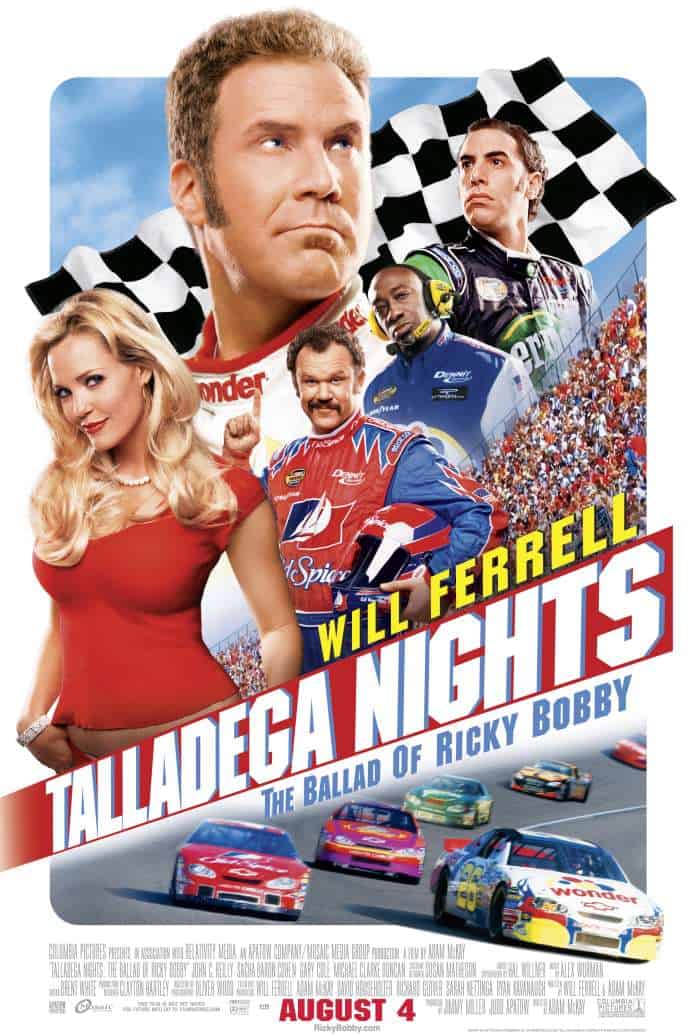 Best Will Ferrell Movies Talladega Nights The Ballad of Ricky Bobby (2006)