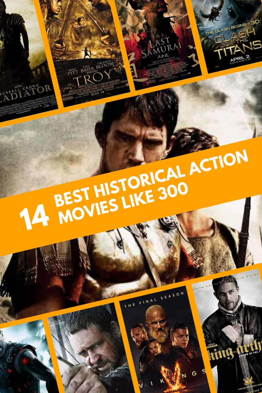 Historical Action Movies Like 300
