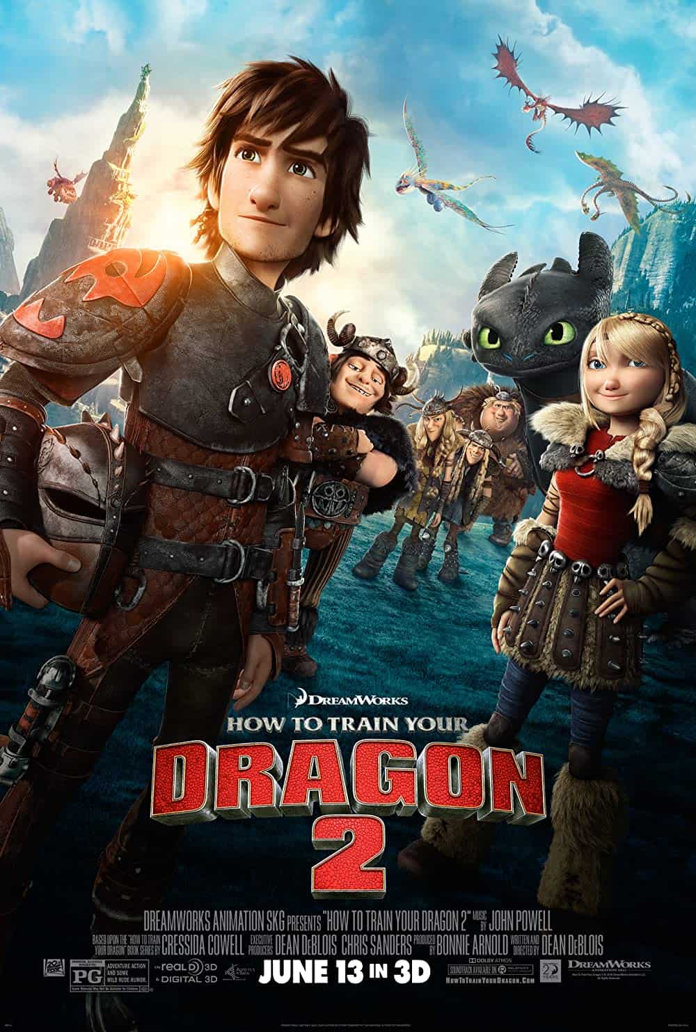 How to Train Your Dragon 2 ( 2014) 