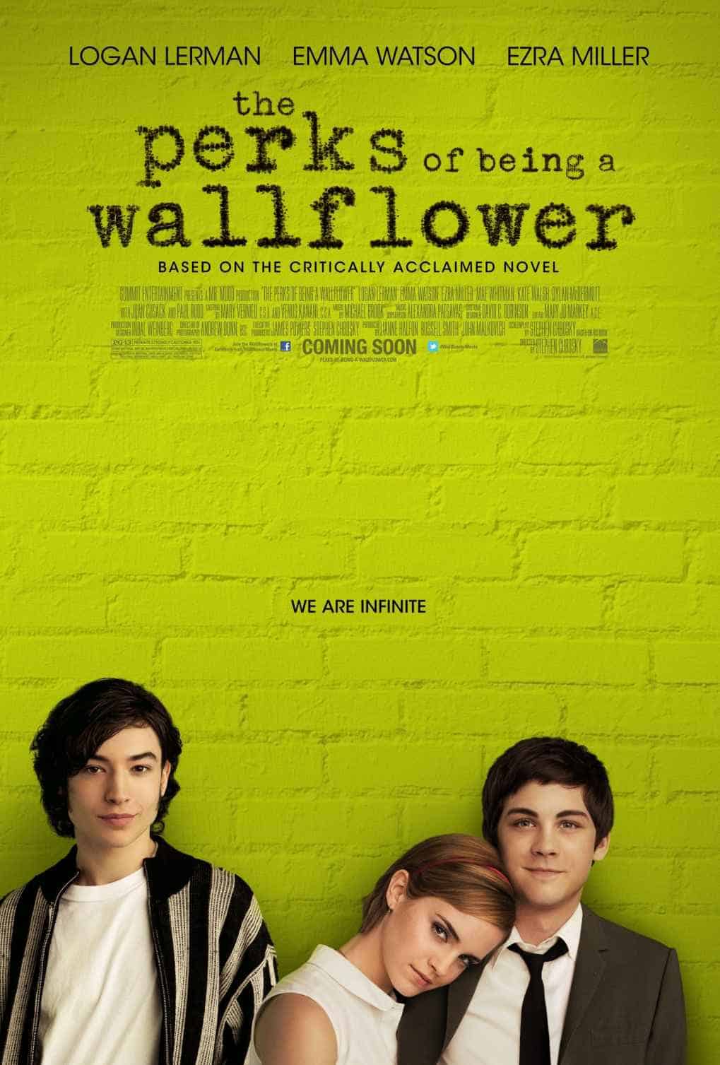 movie like 500 Days Of Summer The Perks of being a Wallflower (2012)
