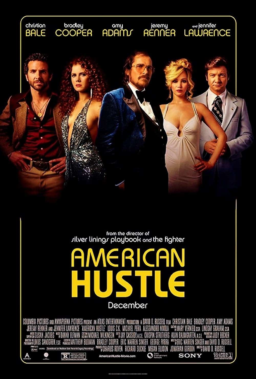 American Hustle (2013) 15 Best Con Movies to Add in Your Watchlist