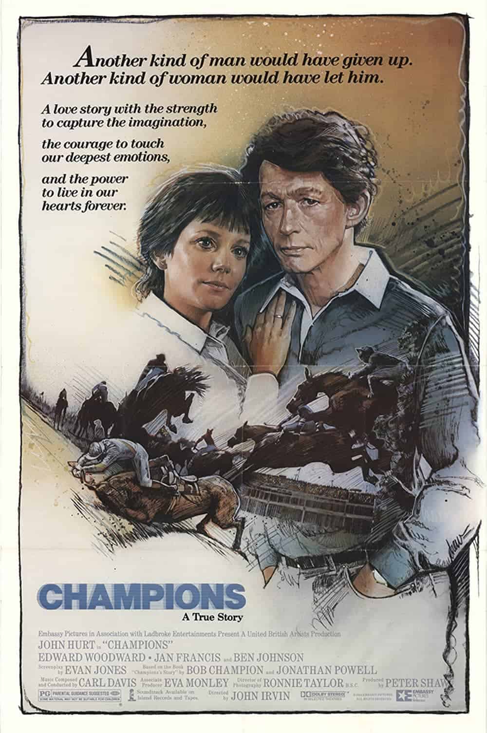 Champions (1984) Best Horse Racing Movies to Feel The Life