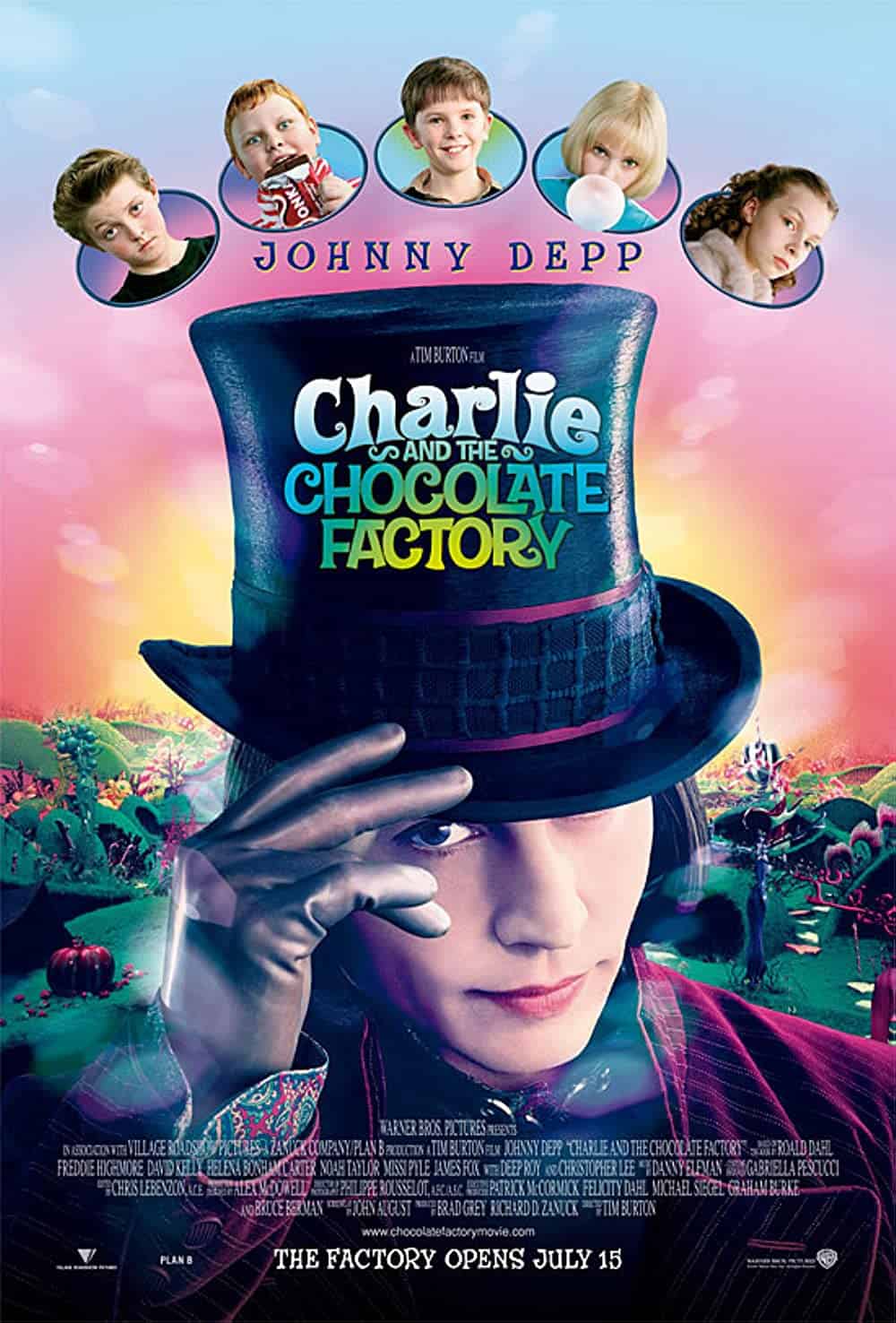 Charlie and the Chocolate Factory (2005)13 Best Johnny Depp Movies (Ranked)