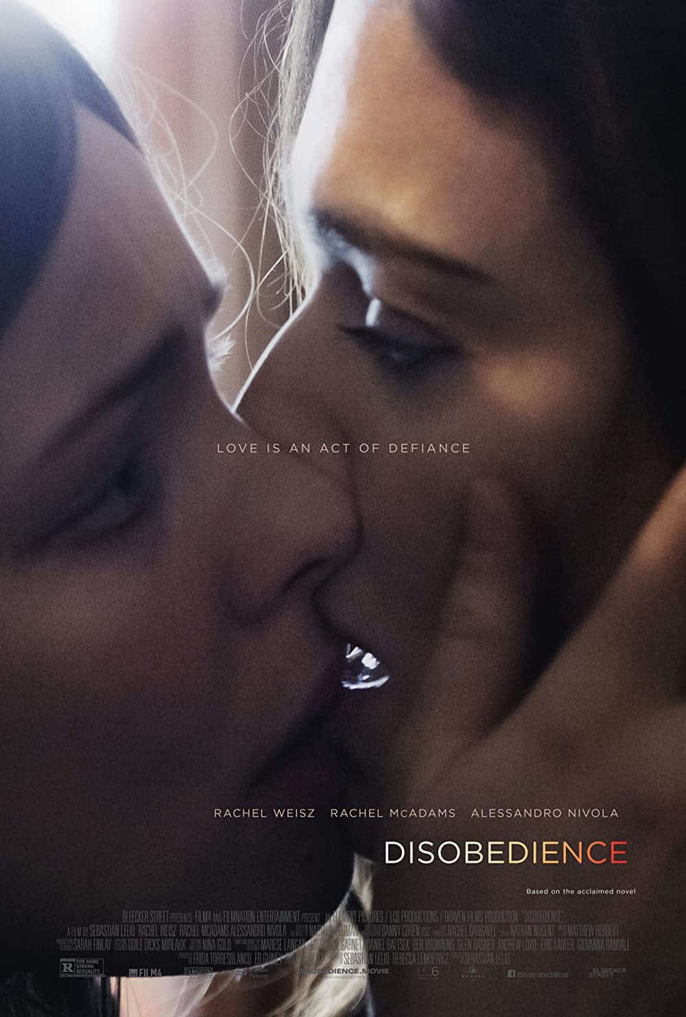 Disobedience (2017) Best Lesbian Sex Movies to Check Out