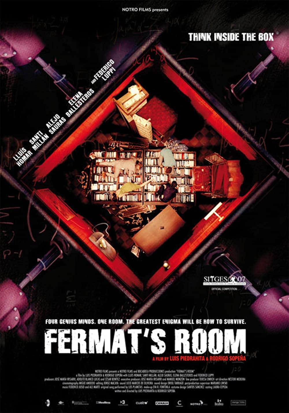 Fermat's Room (2007) Best Math Movies to Add in Your Watchlist