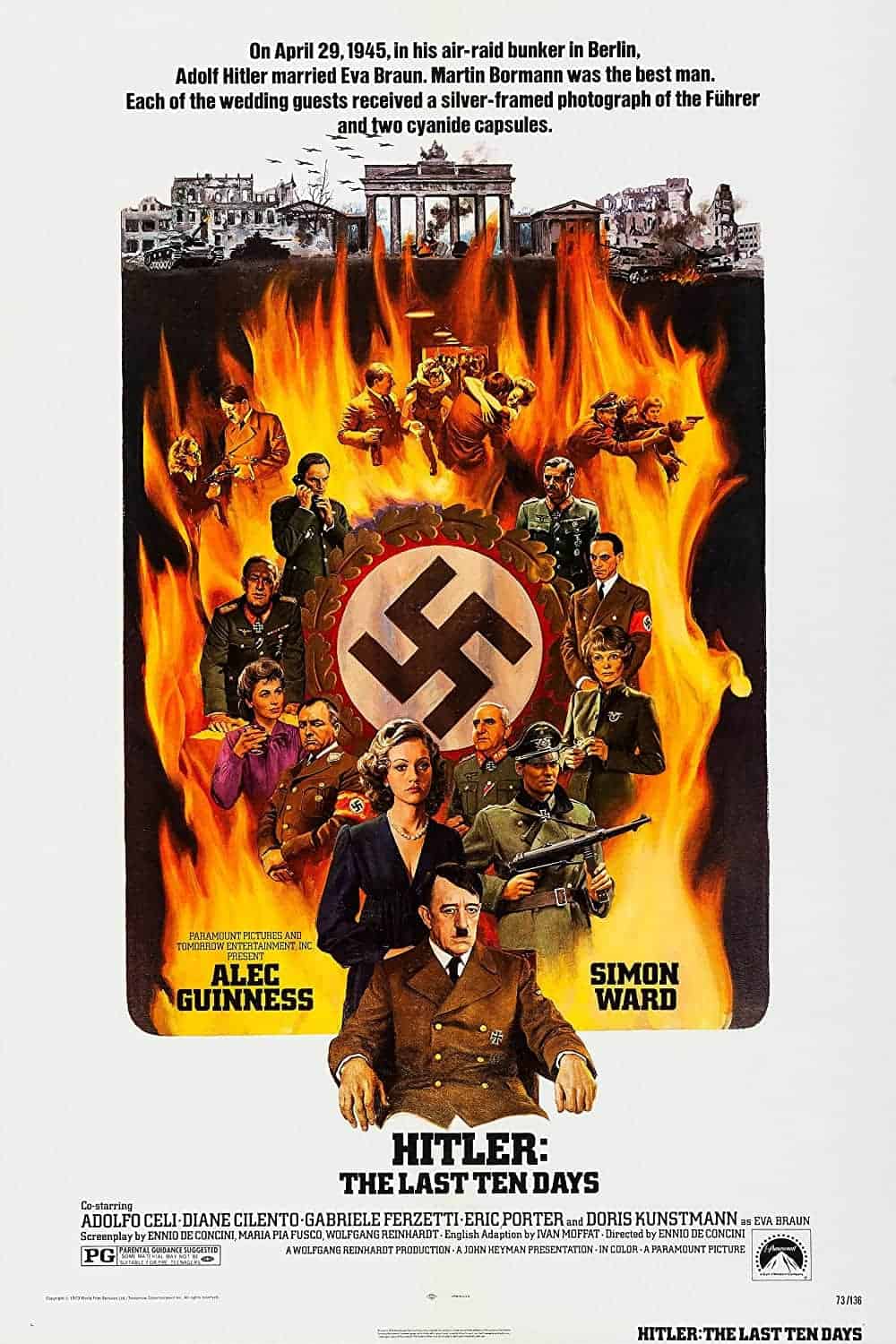 Hitler The Last Ten Days (1973) 14 Best Hitler Movies You Can't Miss