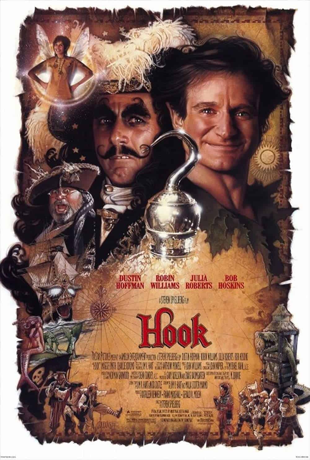Hook (1991) Best Julia Roberts Movies (Ranked)