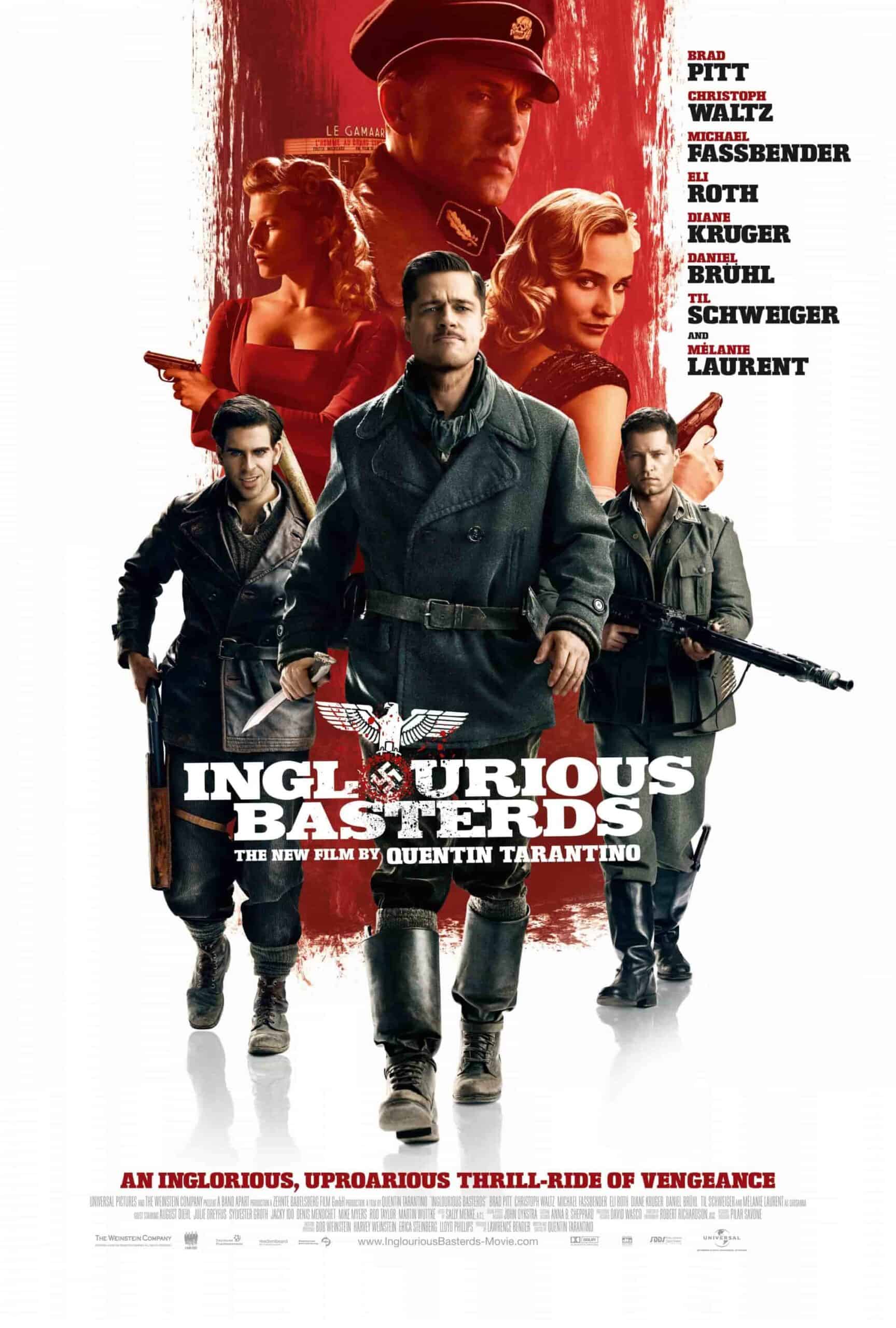 Inglorious Basterds (2009) 14 Best Hitler Movies You Can't Miss