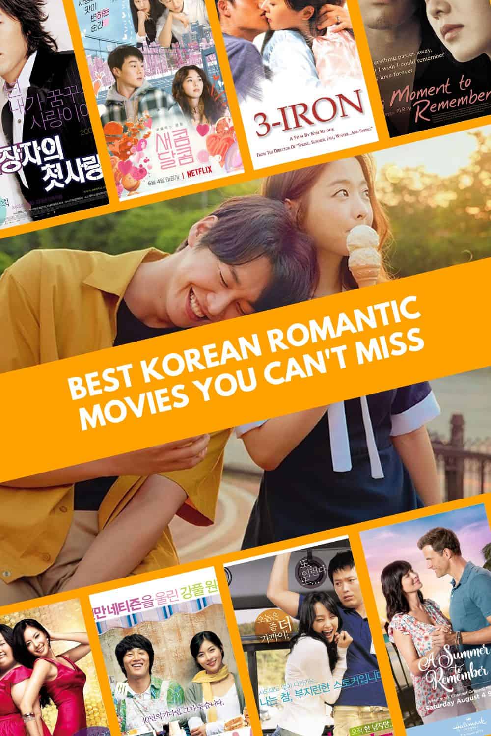 Korean Romantic Movies You Can't Miss
