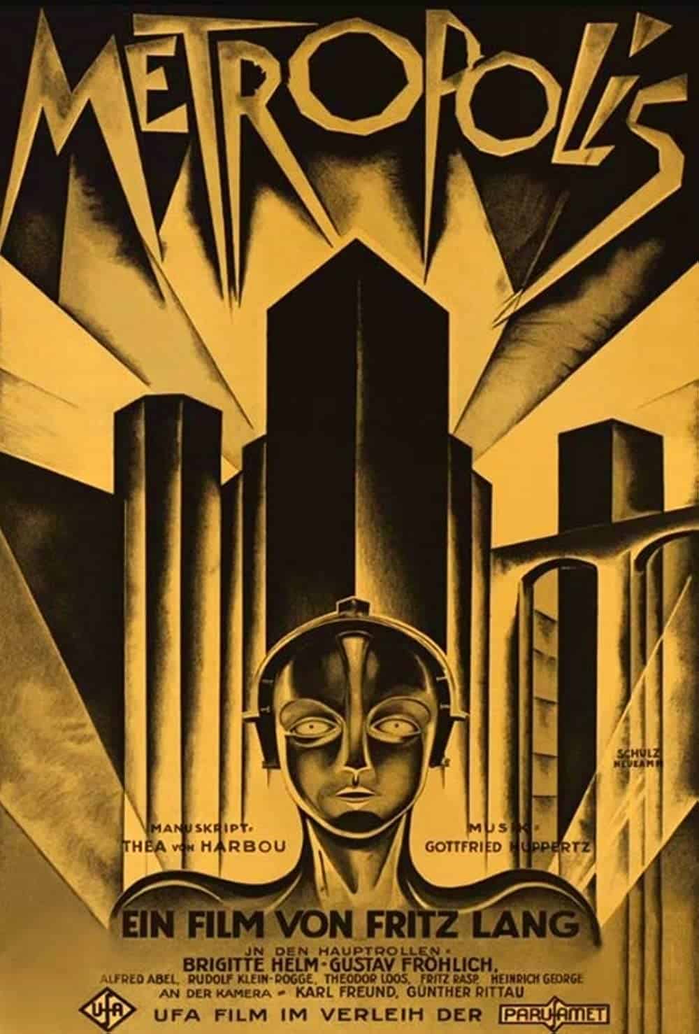 Metropolis (1927) 15 Best Steampunk Movies to Check Out
